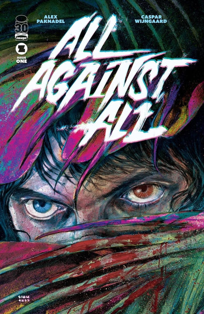 ALL AGAINST ALL  #1  MARTIN SIMMONDS ORIGINAL COVER ART
