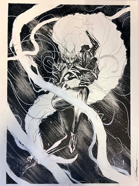 AVENGERS  #34  (ALESSANDRO CAPPUCCIO ORIGINAL COVER ART)