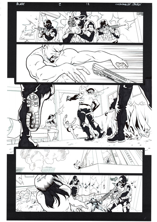 BLADE #2 PAGE 12 ELENA CASAGRANDE INTERIOR PAGE