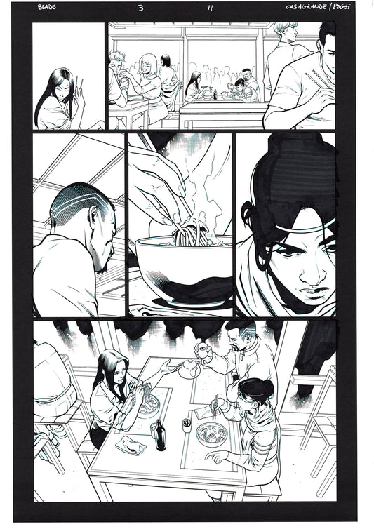 BLADE #3 PAGE 11 ELENA CASAGRANDE INTERIOR PAGE