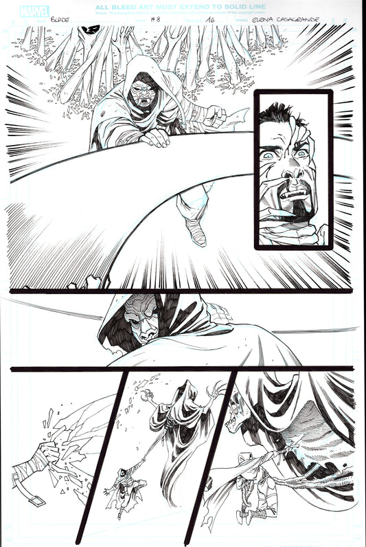 BLADE #8 PAGE 16 ELENA CASAGRANDE INTERIOR PAGE