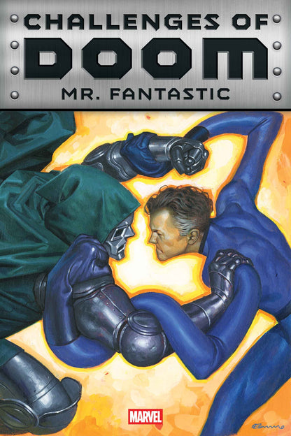 CHALLENGES OF DOOM MR FANTASTIC  #1  DE TOMMASO ORIGINAL COVER ART