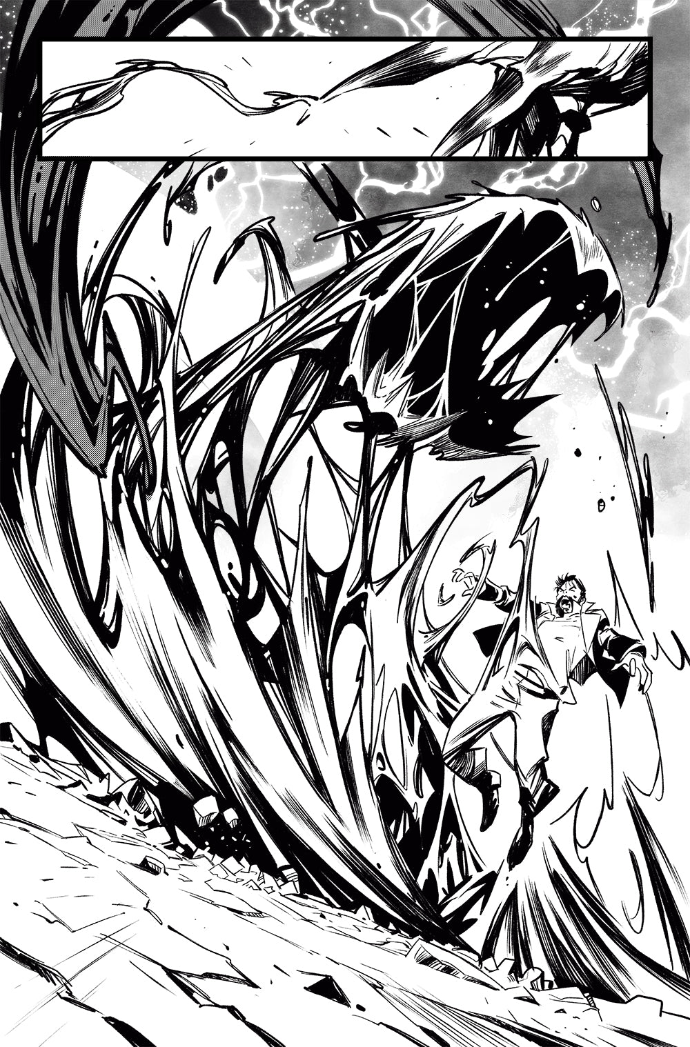 CARNAGE #10  PAGE 14  ORIGNAL ART BY FRANCESCO MANNA