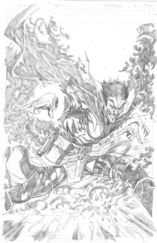 DOCTOR STRANGE  #2  CHRIS CAMPANA ORIGINAL COVER ART