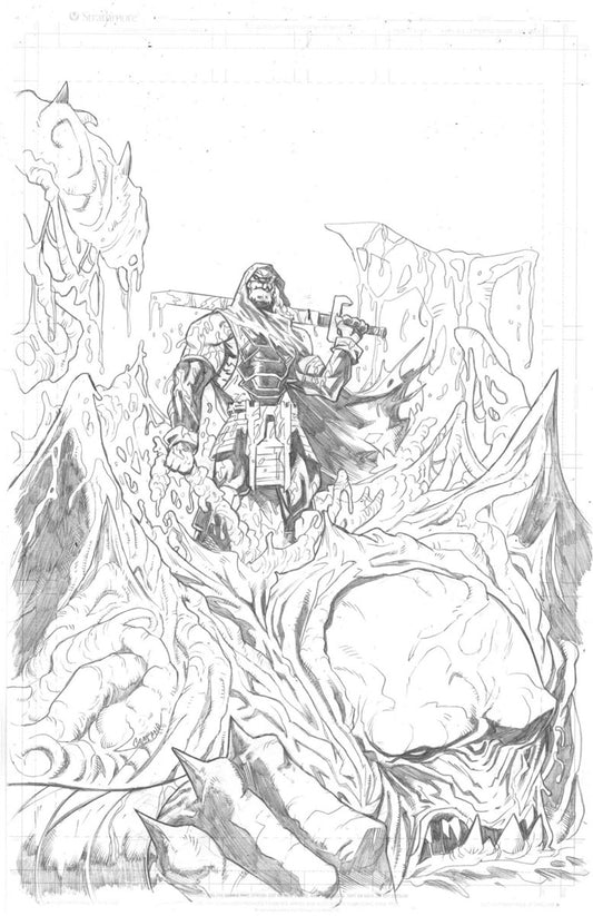 BATTLE BEAST  #6  CHRIS CAMPANA ORIGINAL COVER ART