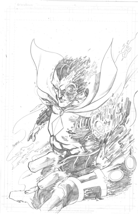 X-VENGERS  #1  CHRIS CAMPANA ORIGINAL COVER ART