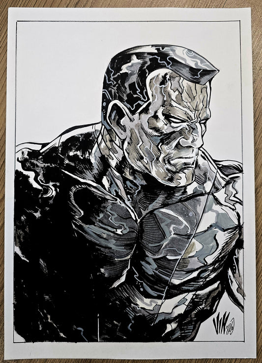 COLOSSUS A4 BUST (VINCENZO RICCARDI ORIGINAL ART)