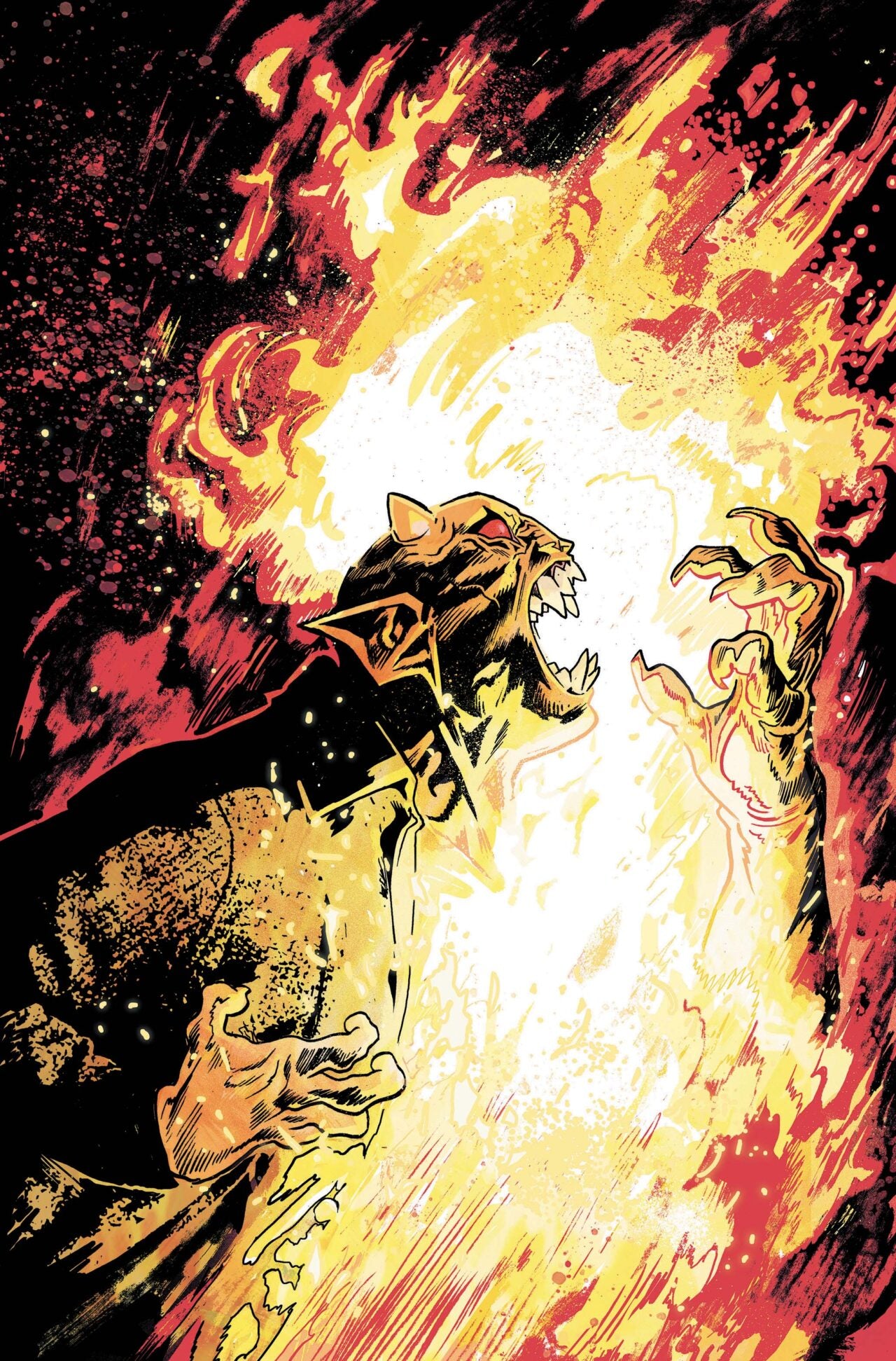 DEMON  #1  MICHAEL WALSH ORIGINAL COVER ART