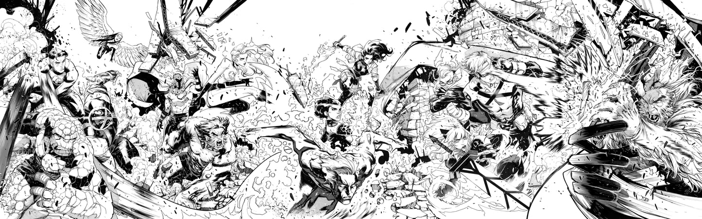 DNX  #1-5 CONNECTING COVER SET (FEDERICO VICENTINI ORIGINAL COVER ART)