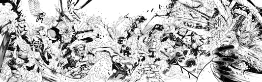 DNX  #1-5 CONNECTING COVER SET (FEDERICO VICENTINI ORIGINAL COVER ART)