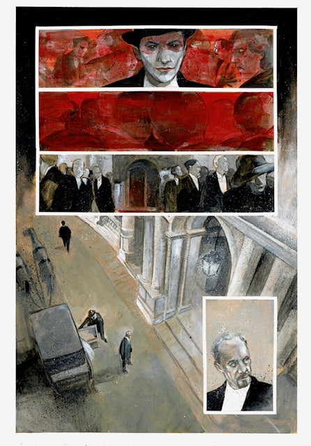 DRACULA #2 PAGE 4 (MARTIN SIMMONDS ORIGINAL ART)