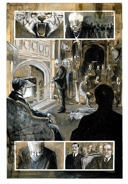 DRACULA #2 PAGE 8 (MARTIN SIMMONDS ORIGINAL ART)