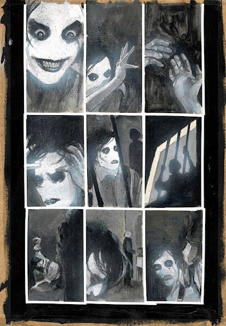 DRACULA #3 PAGE 12 (MARTIN SIMMONDS ORIGINAL ART)