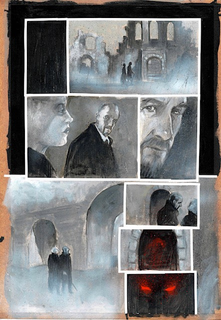 DRACULA #3 PAGE 14 (MARTIN SIMMONDS ORIGINAL ART)