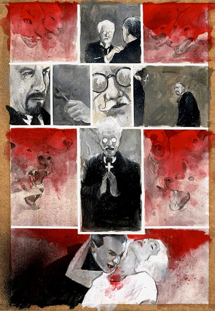 DRACULA #3 PAGE 24 (MARTIN SIMMONDS ORIGINAL ART)