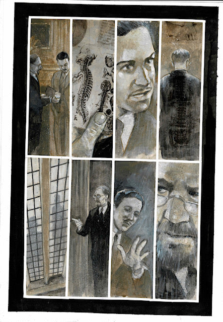 DRACULA  #1  PAGE 8 (MARTIN SIMMONDS ORIGINAL ART)