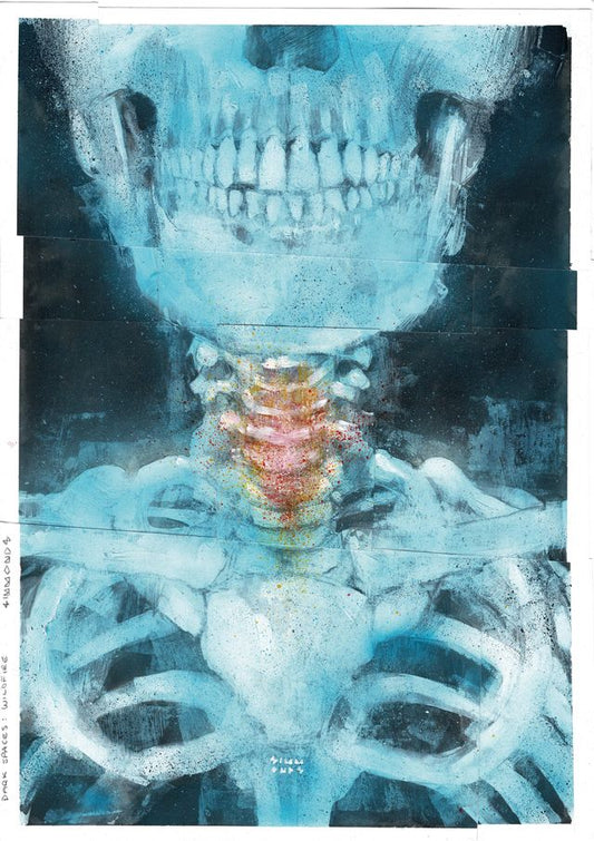 DARK SPACES WILDFIRE  #5  MARTIN SIMMONDS ORIGINAL COVER ART