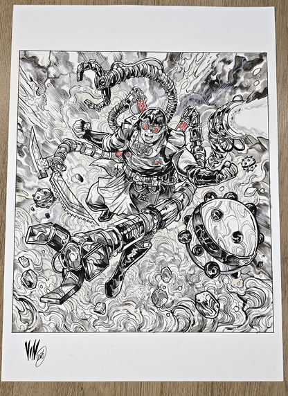 DOCTOR OCTOPUS MARVEL SNAP (VINCENZO RICCARDI ORIGINAL ART)