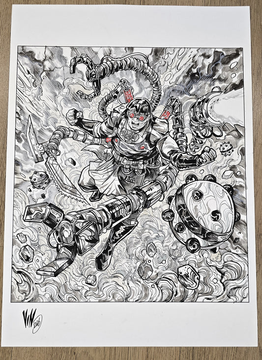 DOCTOR OCTOPUS MARVEL SNAP (VINCENZO RICCARDI ORIGINAL ART)