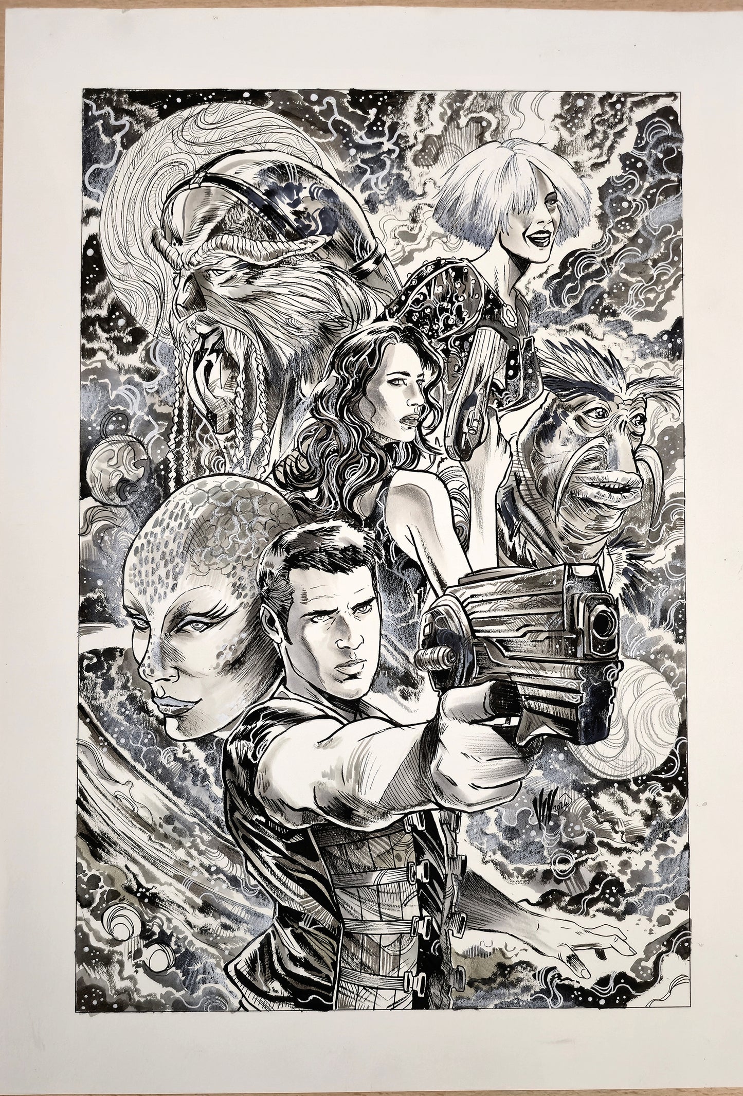 FARSCAPE - VINCENZO RICCARDI COVER ART