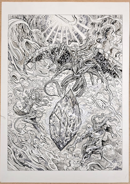 FINAL FANTASY - VINCENZO RICCARDI COVER ART