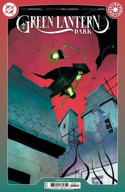 GREEN LANTERN DARK  #4  ORIGINALCOVER ART BY WERTHER DELL'EDERA
