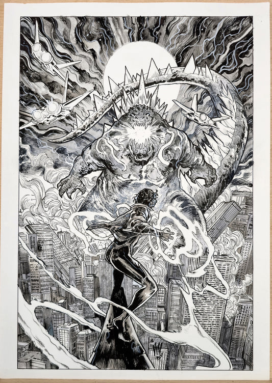 GODZILLA KAI-SEI #3   VINCENZO RICCARDI COVER ART