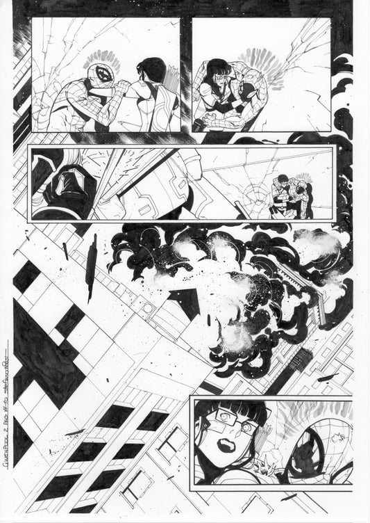 GWENPOOL #2  PAGE 10  ORIGINAL PAGE BY STEFANO NESI