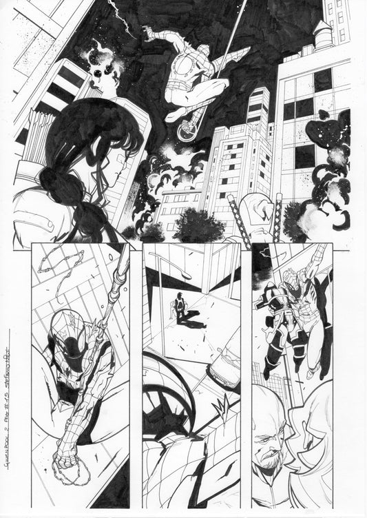 GWENPOOL #2  PAGE 15  ORIGINAL PAGE BY STEFANO NESI