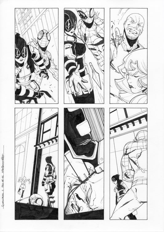 GWENPOOL #2  PAGE 16  ORIGINAL PAGE BY STEFANO NESI