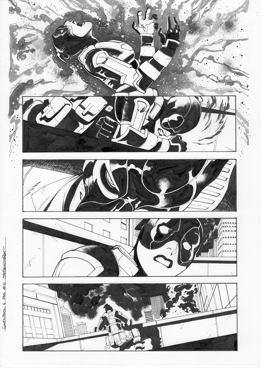 GWENPOOL #4  PAGE 6  ORIGINAL PAGE BY STEFANO NESI