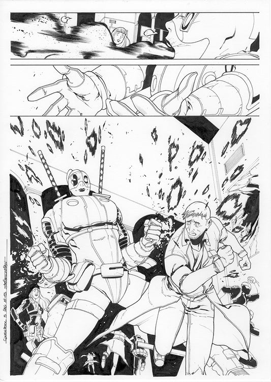 GWENPOOL #5  PAGE 15  ORIGINAL PAGE BY STEFANO NESI