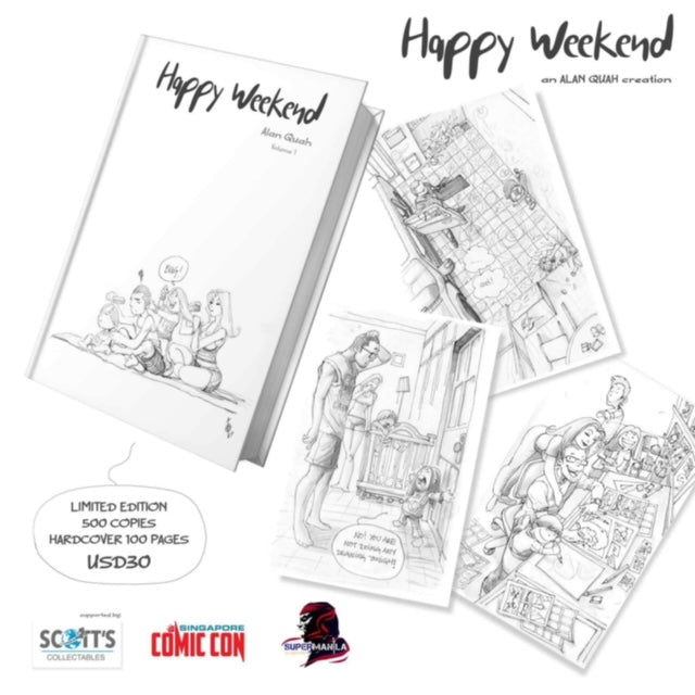 ALAN QUAH HAPPY WEEKEND HARDCOVER