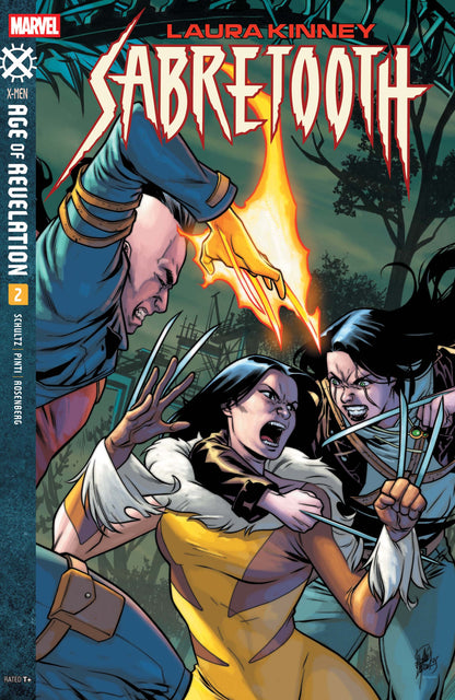 LAURA KINNEY SABRETOOTH  #2  ELENA CASAGRANDE ORIGINAL COVER ART