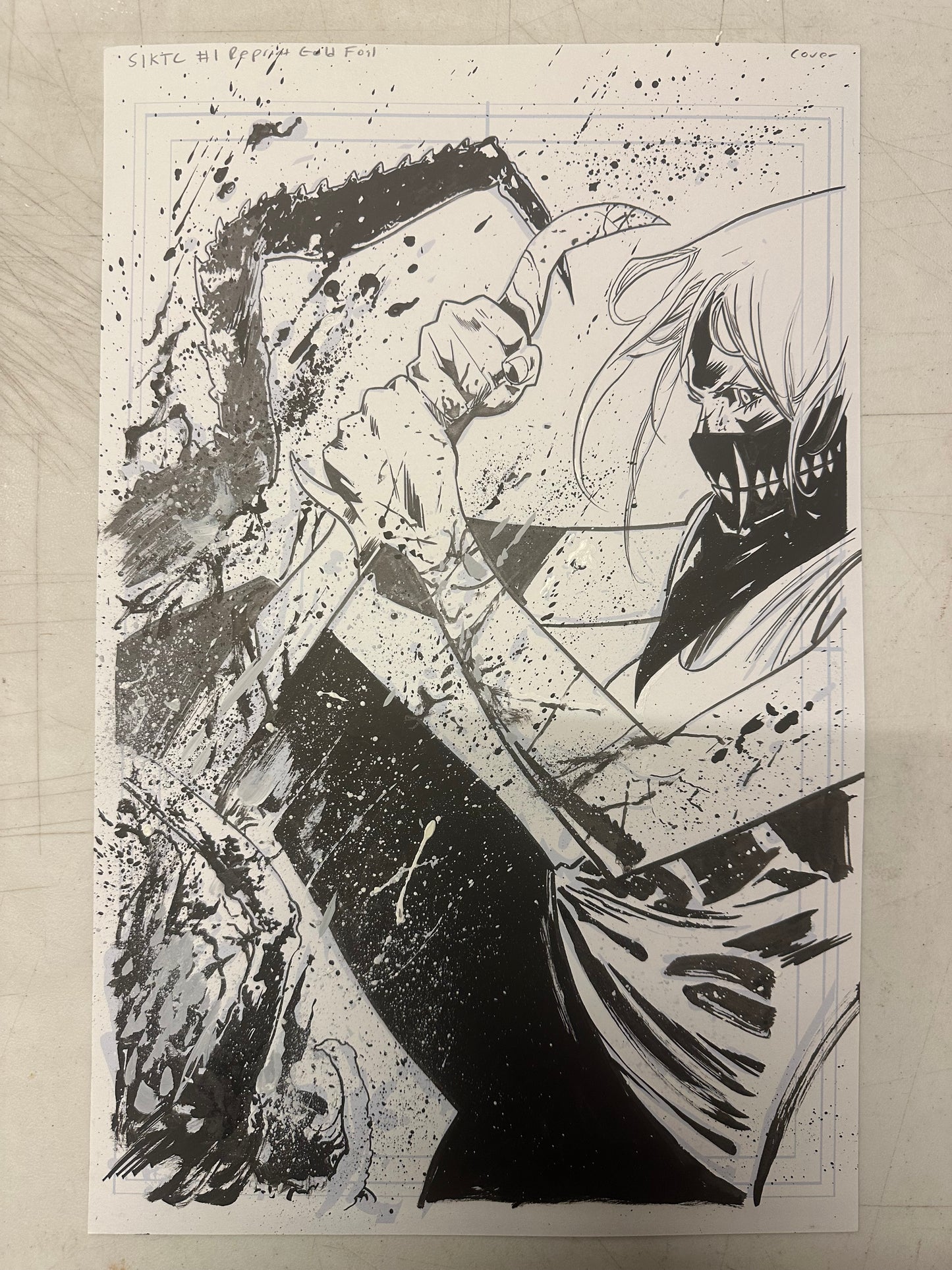 SOMETHING IS KILLING THE CHILDREN  #1 REPRINT TINYONION VARIANT MICHAEL WALSH ORIGINAL COVER ART