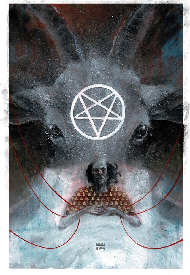 THE INFERNALS  #1  MARTIN SIMMONDS ORIGINAL COVER ART