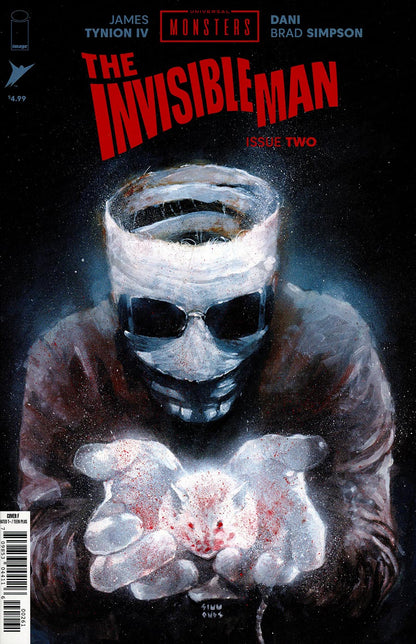 INVISIBLE MAN  #2  MARTIN SIMMONDS ORIGINAL COVER ART