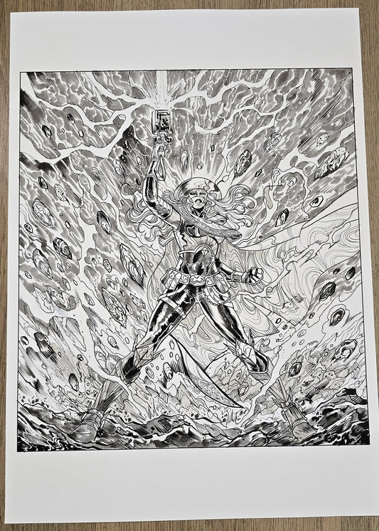 JANE FOSTER MARVEL SNAP (VINCENZO RICCARDI ORIGINAL ART)