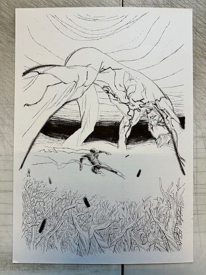 KNIGHT TERRORS THE FLASH  #2  WERTHER DELL'EDERA ORIGINAL COVER ART