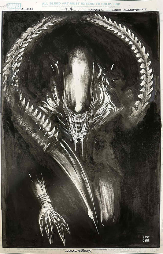 AMAZING SPIDER-MAN TORN #1 LEE GARBETT ORIGINAL COVER ART Comic Art