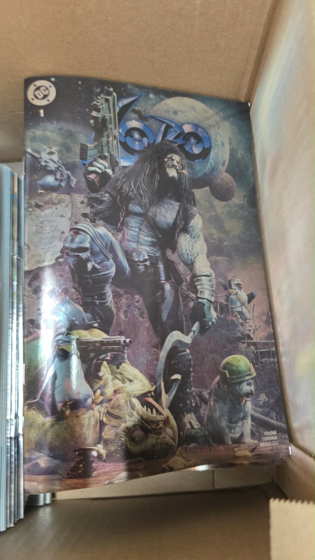 LOBO  #1  BARENDS MEGACON FOIL VARIANT