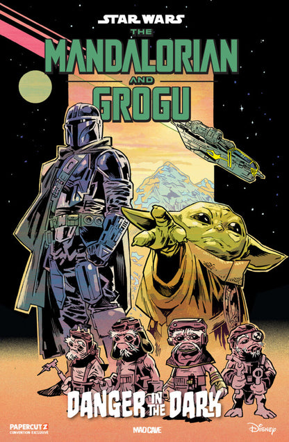 MANDALORIAN & GROGU   #1   MICHAEL WALSH ORIGINAL COVER ART
