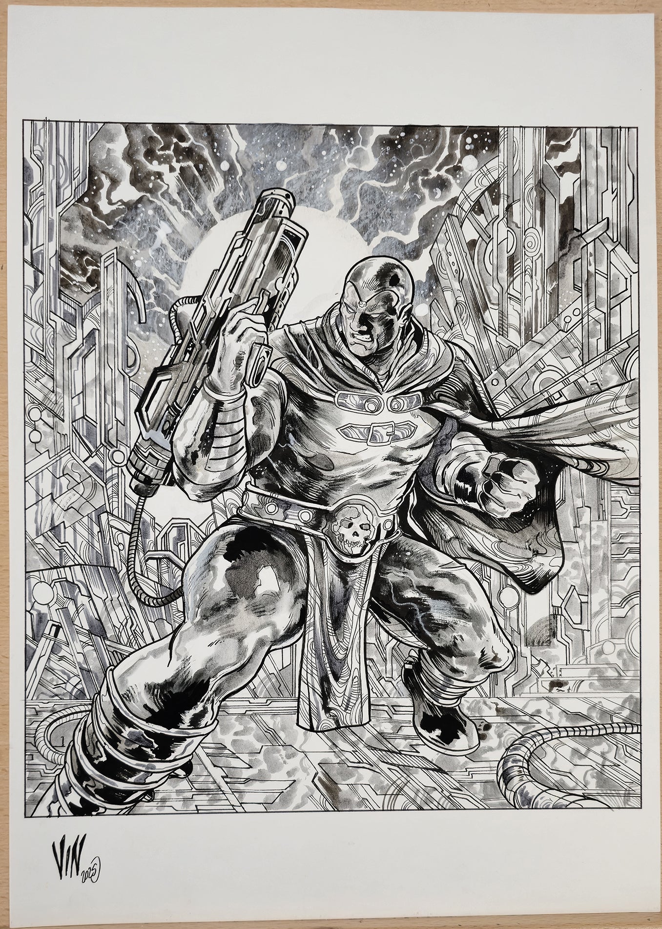 DRAX MARVEL SNAP (VINCENZO RICCARDI ORIGINAL ART)