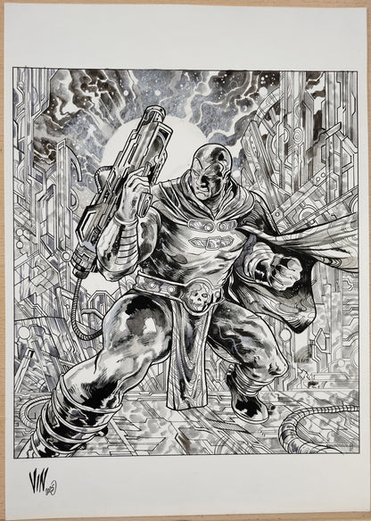 DRAX MARVEL SNAP (VINCENZO RICCARDI ORIGINAL ART)