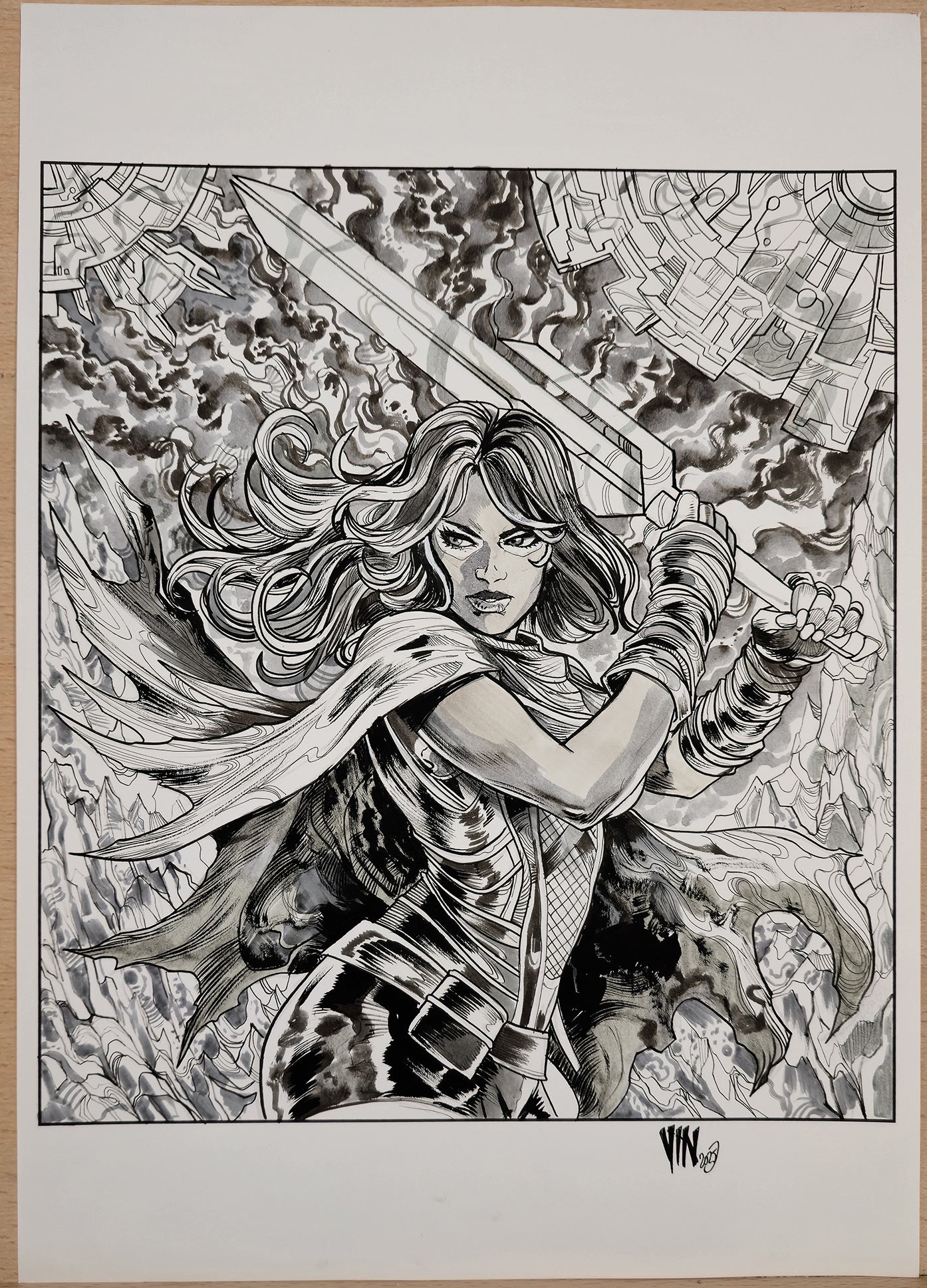 GAMORA MARVEL SNAP (VINCENZO RICCARDI ORIGINAL ART)