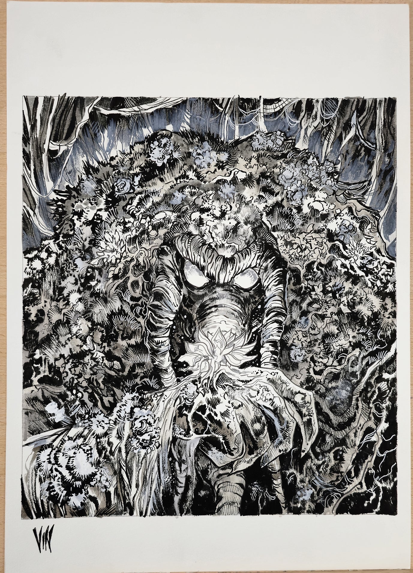MANTHING MARVEL SNAP (VINCENZO RICCARDI ORIGINAL ART)