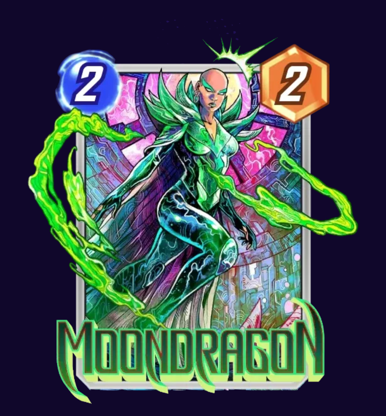 MOONDRAGON MARVEL SNAP (VINCENZO RICCARDI ORIGINAL ART)