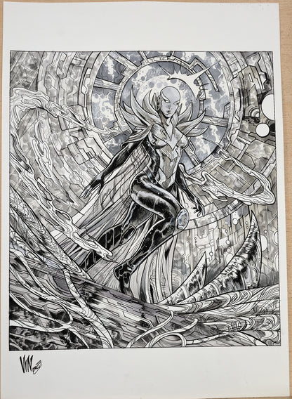 MOONDRAGON MARVEL SNAP (VINCENZO RICCARDI ORIGINAL ART)