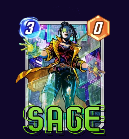 SAGE MARVEL SNAP (VINCENZO RICCARDI ORIGINAL ART)
