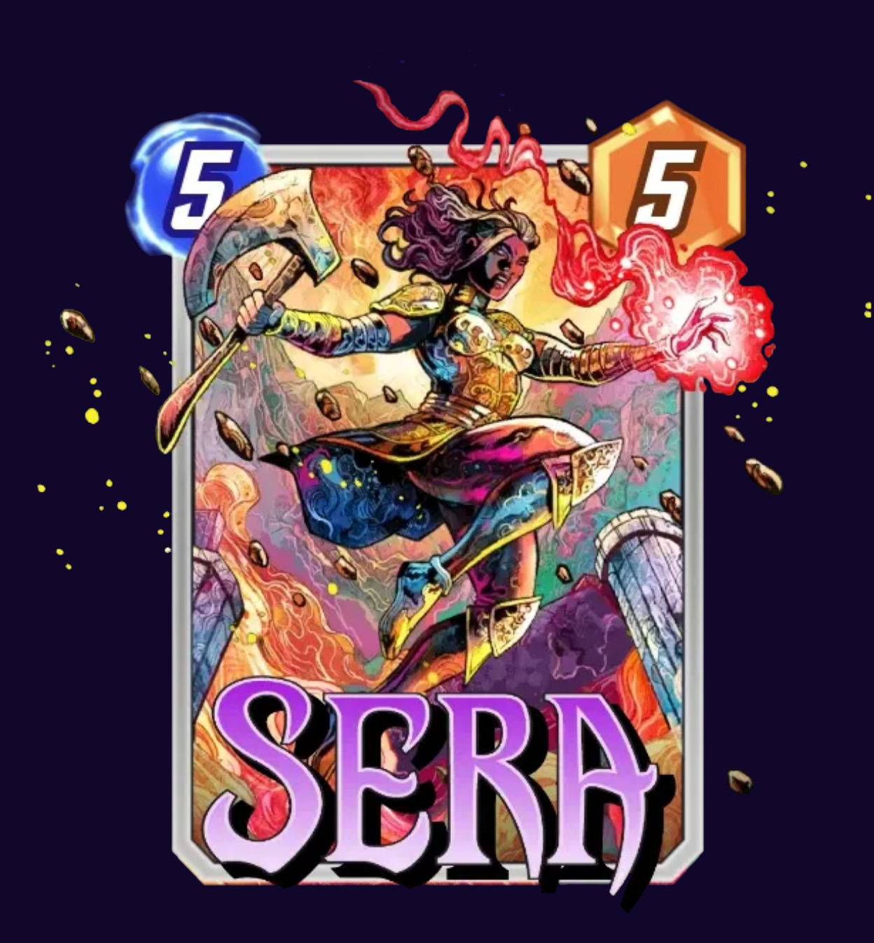 SERA MARVEL SNAP (VINCENZO RICCARDI ORIGINAL ART)